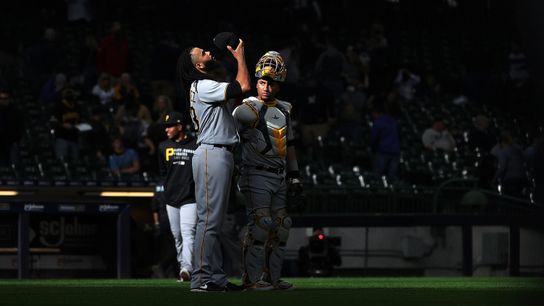 Welcome back to the (ideally) real Bryan Reynolds taken in Milwaukee (Pirates)